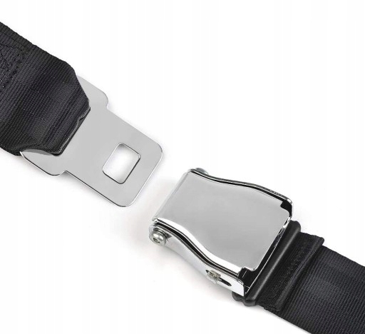 Pasy bezpieczeństwa do samolotów 20-100cm czarny