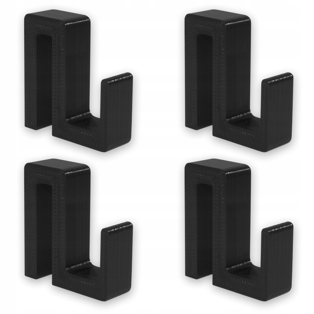 

4x Wieszak Haczyk Na Szybę Kabinę Prysznicową 6 mm
