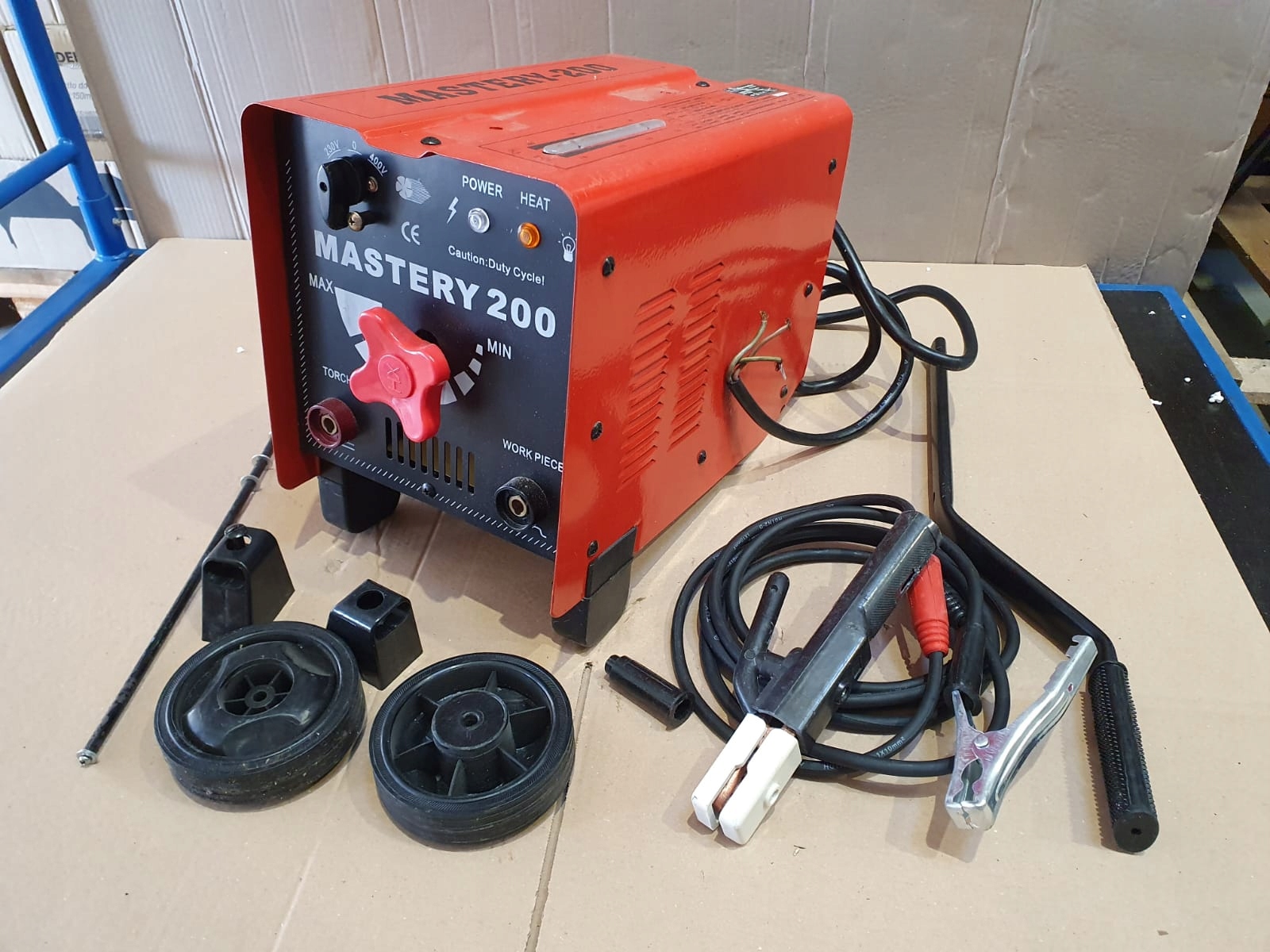 SPAWARKA TRANSFORMATOROWA ELEKTRODOWA MMA VANDER MASTERY VEW200 200A #187