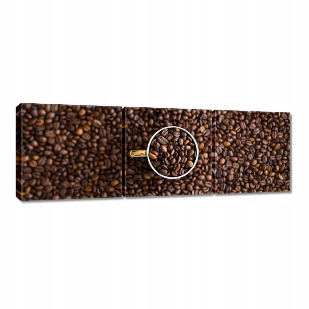 

Obrazy 60x20 Ziarna kawy