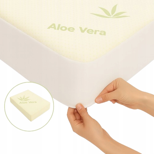 Chránič na matrace 80x180 Aloe Vera se síťkou Polská výroba premium