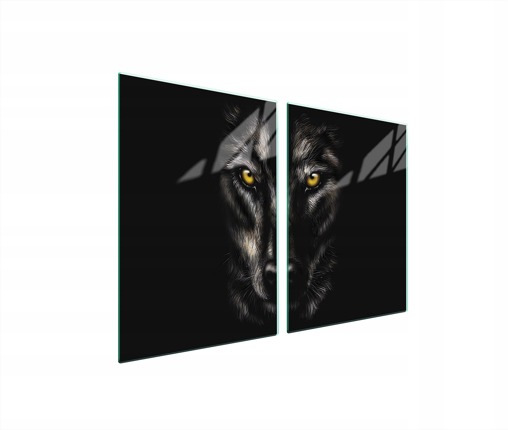 Skleněná Ochranná Deska Do Kuchyně 2x45x52 Vlk Tvrzené Sklo