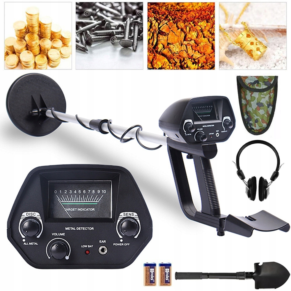 Detektor Kovů LCD Detektor Kovů Pro Dospělé A Děti Sluchátka