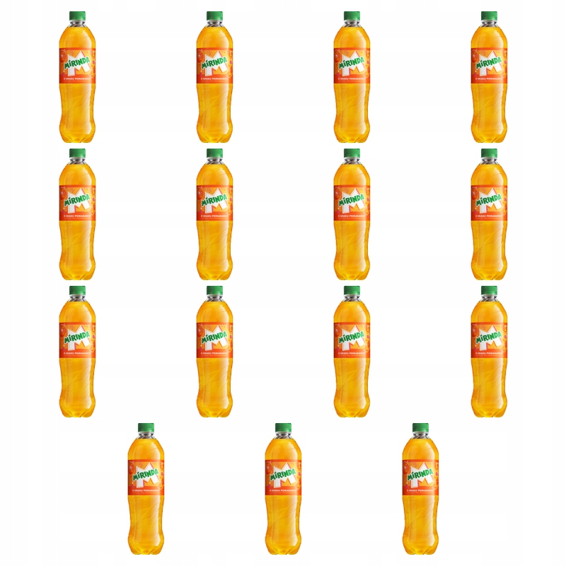 Mirinda Sycený nápoj s pomerančovou příchutí 0,85 l X15