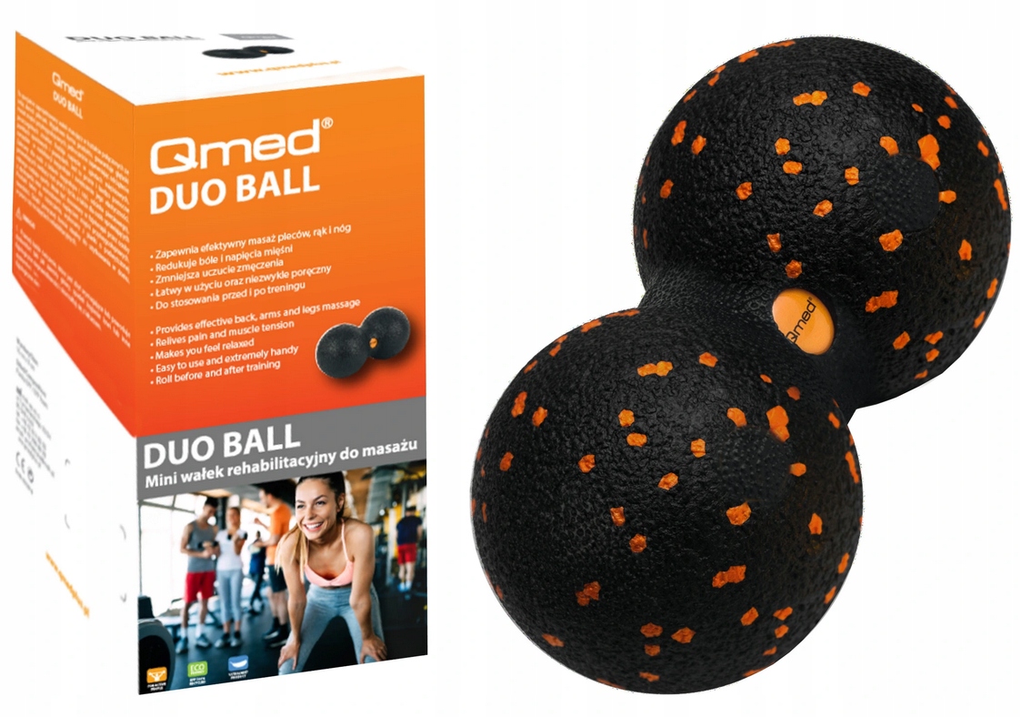 

Qmed Duoball podwójna kulki do masazu miesni Qmed