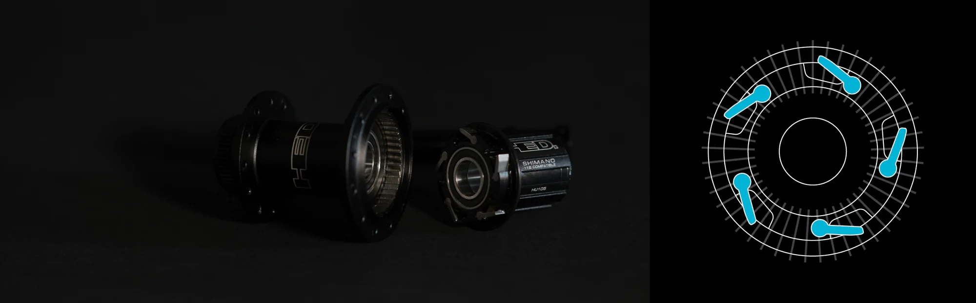 Dysk tył HED Vanquish Pro V DISC Liczba szprych Inna