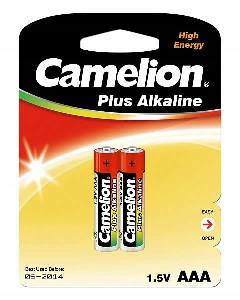 Baterie Camelion Aaa Plus Alkaline 2 szt. Niezawodne źródło zasilania
