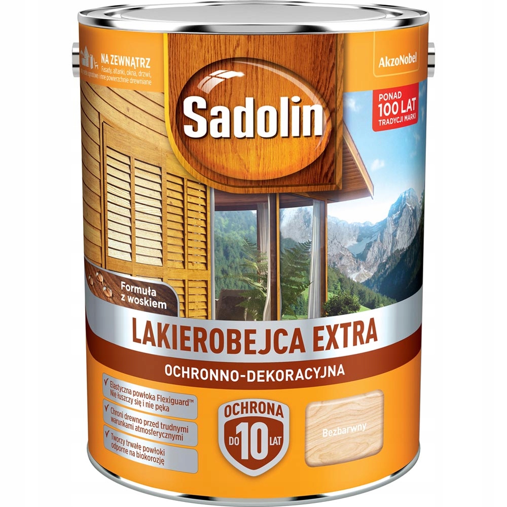 Sadolin extra bezbarwny 5l