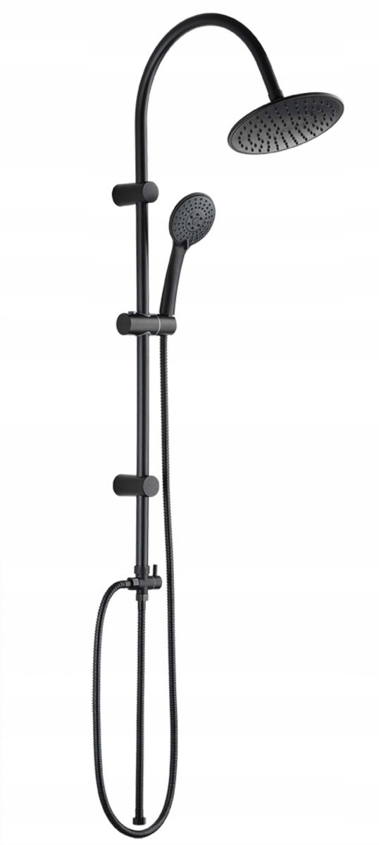 Kuchinox Ondo Černá stříkací sloupek, EasyClean, 96 cm, 1-funkční