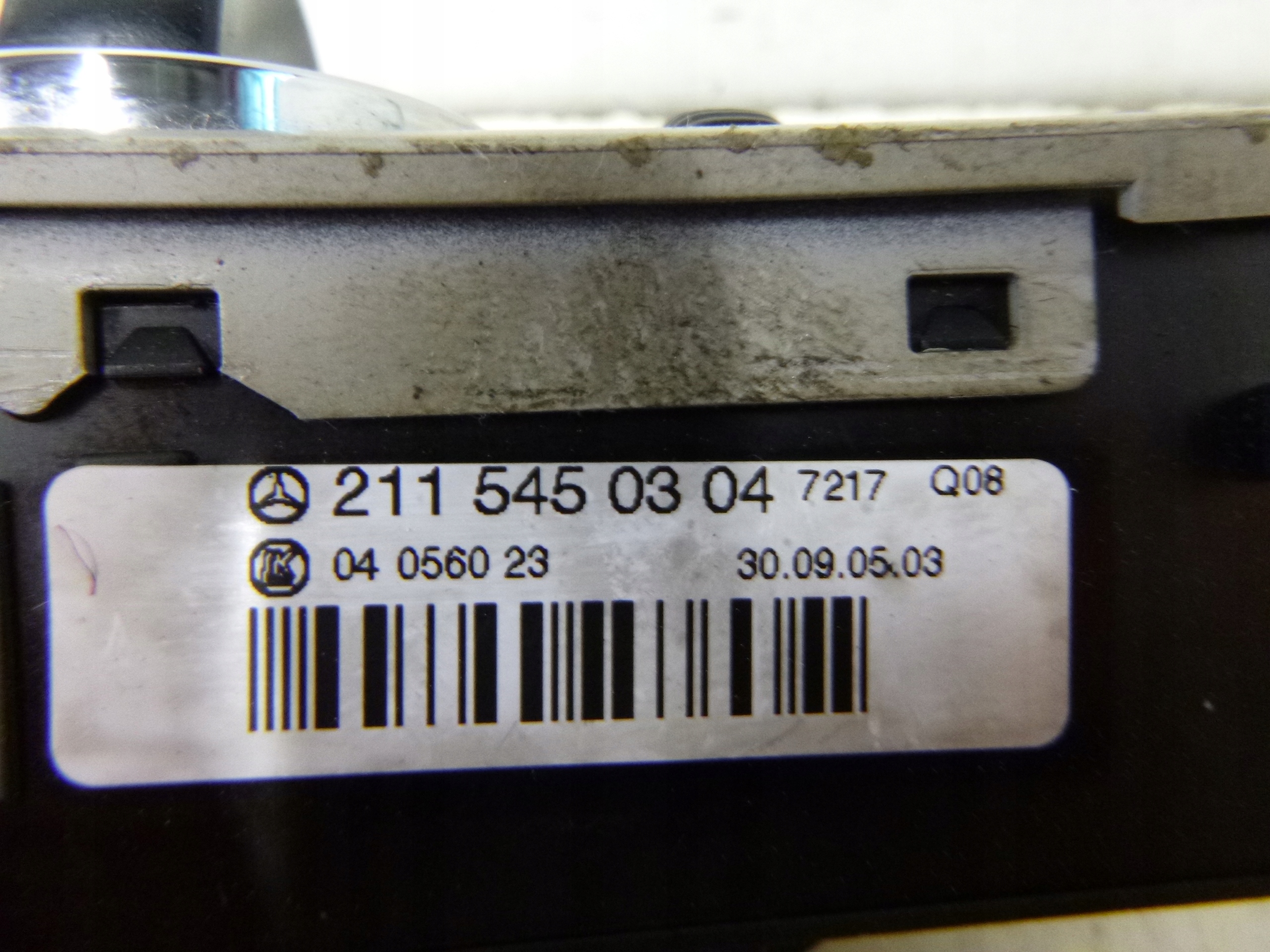 light switch Mercedes W211 2115450304