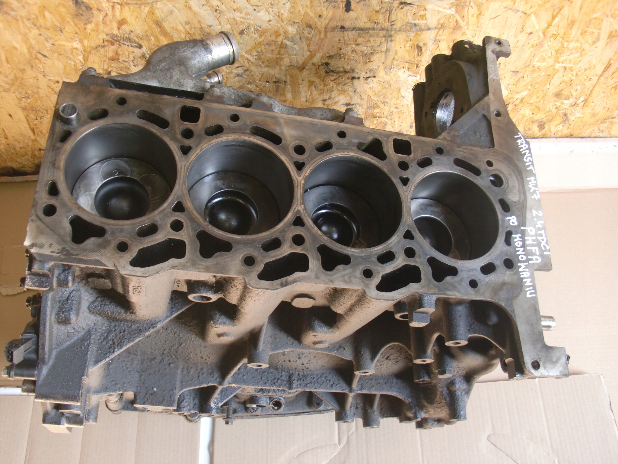 FORD TRANSIT MK7 VII 2.4TDCI PHFA BLOK DÓŁ SILNIKA TŁOKI WAŁ