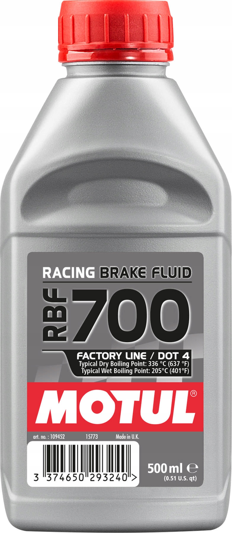 Płyn hamulcowy Motul Dot 4 RBF700 Factory Line 500ml