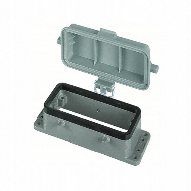 Han 16B Kryt Zásuvky Priechodný Low 2 Spony Kryt