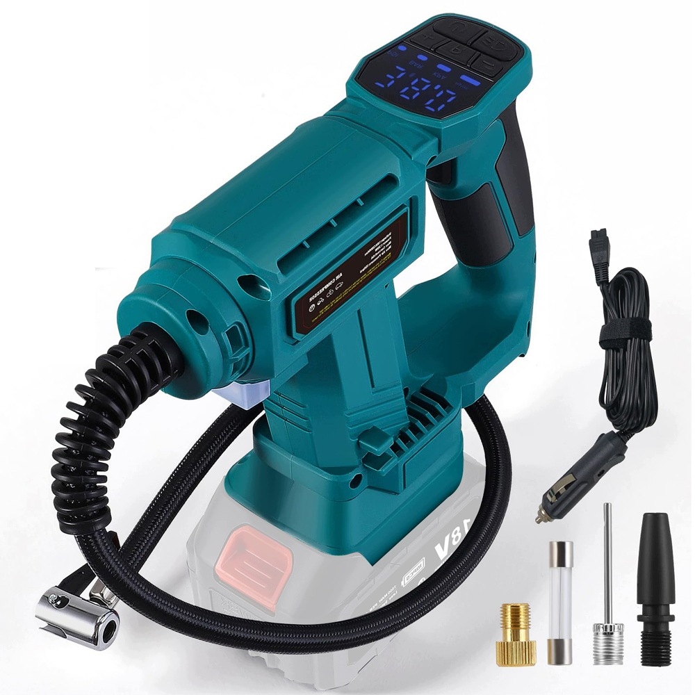 120 W pro Makita Lxt 18 V akumulátorová vzduchová pumpa pro automobily