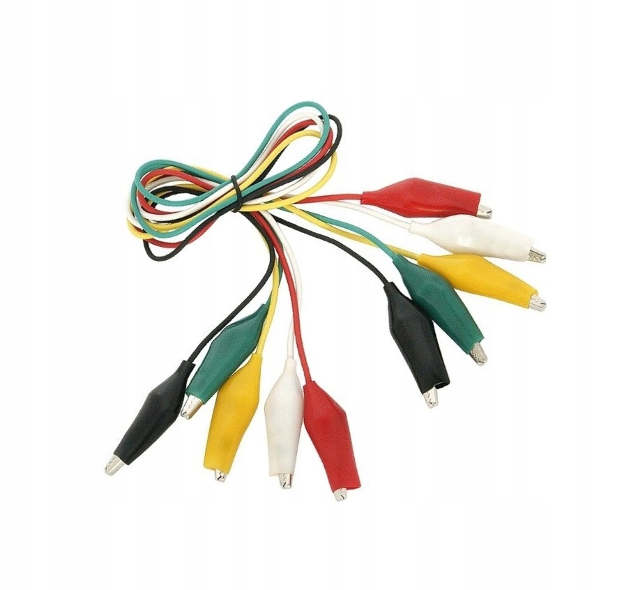 

Zestaw przewodów z krokodylkiem 5 szt.