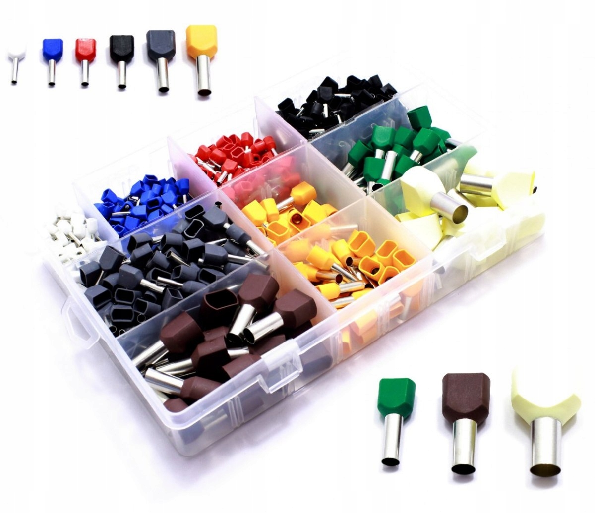 

Tulejka Podwójna Zakończenia Kabla Tulejki 605 Szt