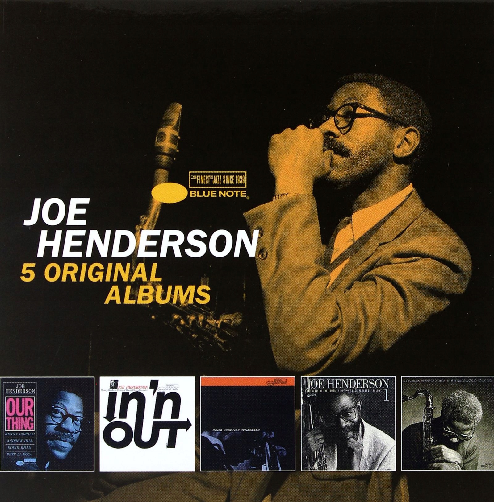 Joe Henderson 5 Original Albums 5CD 2016 Blue Note 27 utworów