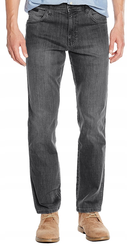 Wrangler Texas Graze серые мужские джинсы W34 L32