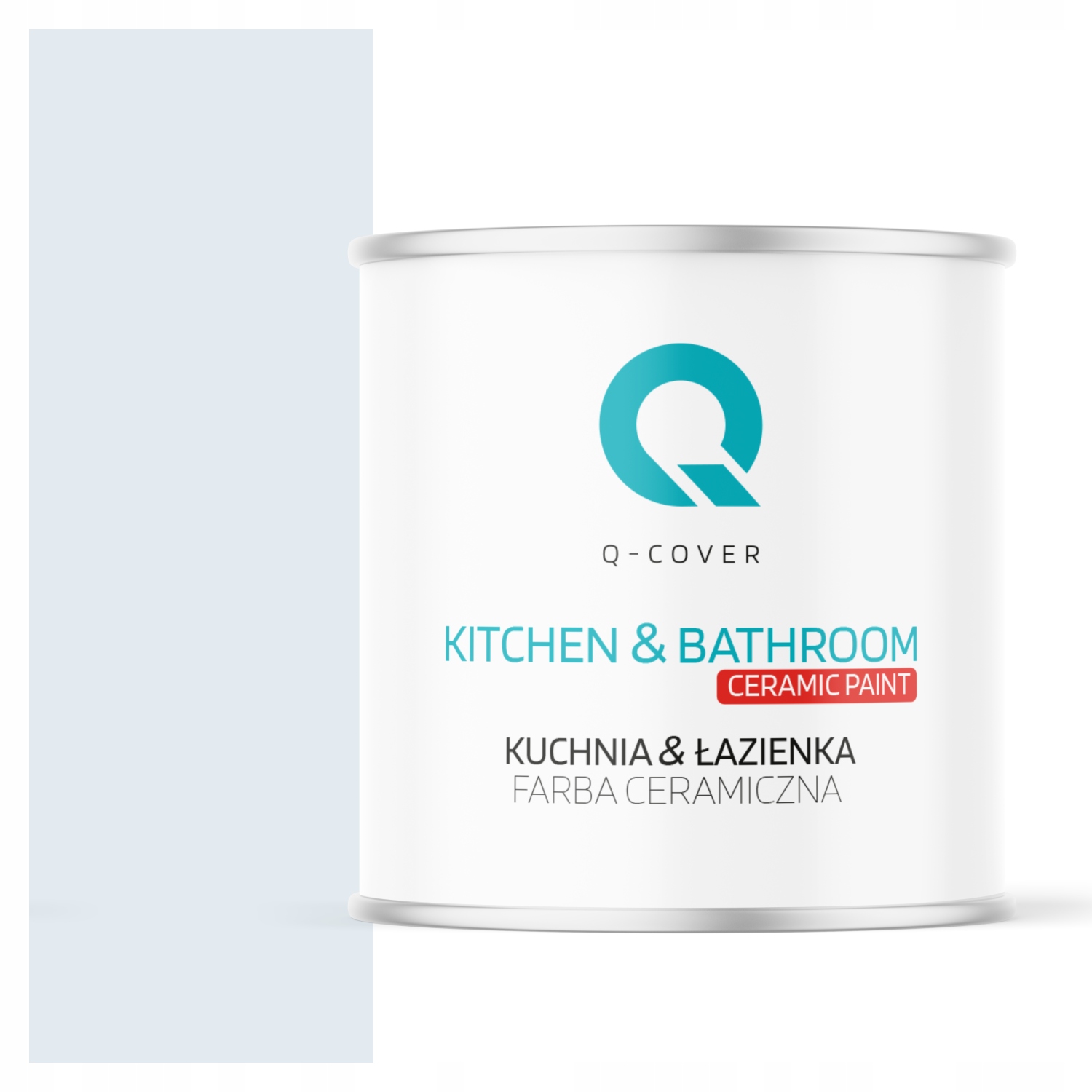 Barva Do Koupelny Odolná Vůči Vlhkosti, Barva Bílá Zlomená Do Světle Modrá Barvy H0179 Mat 2