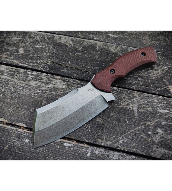 Lkw Nůž Compact Butcher Micarta sekáček O2 poloplochá rukojeť Micarta