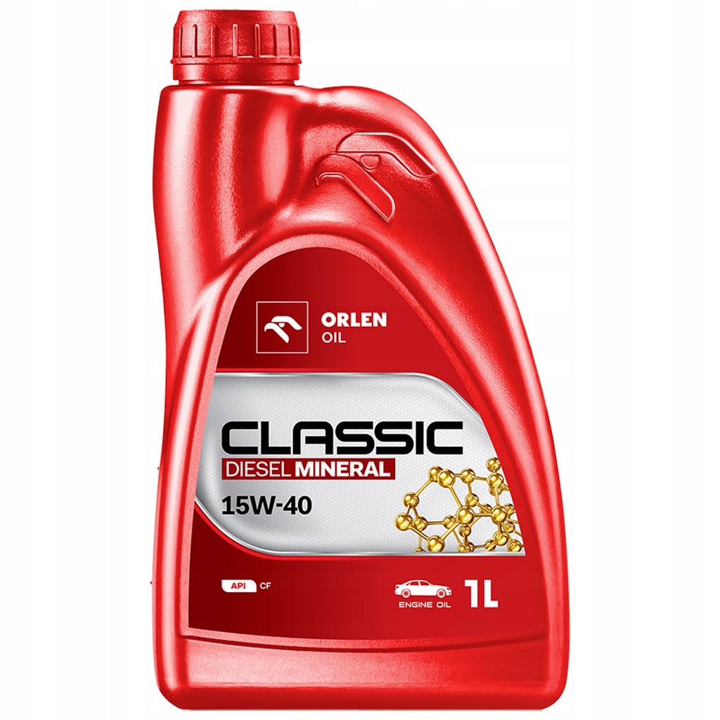 Olej Silnikowy Mineralny Orlen Oil Classic Diesel Mineral Cf 15W-40 1L