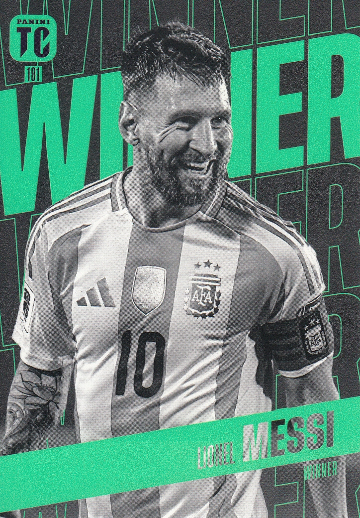 Panini Top Class 2025 Fifa Winner Lionel Messi 191
