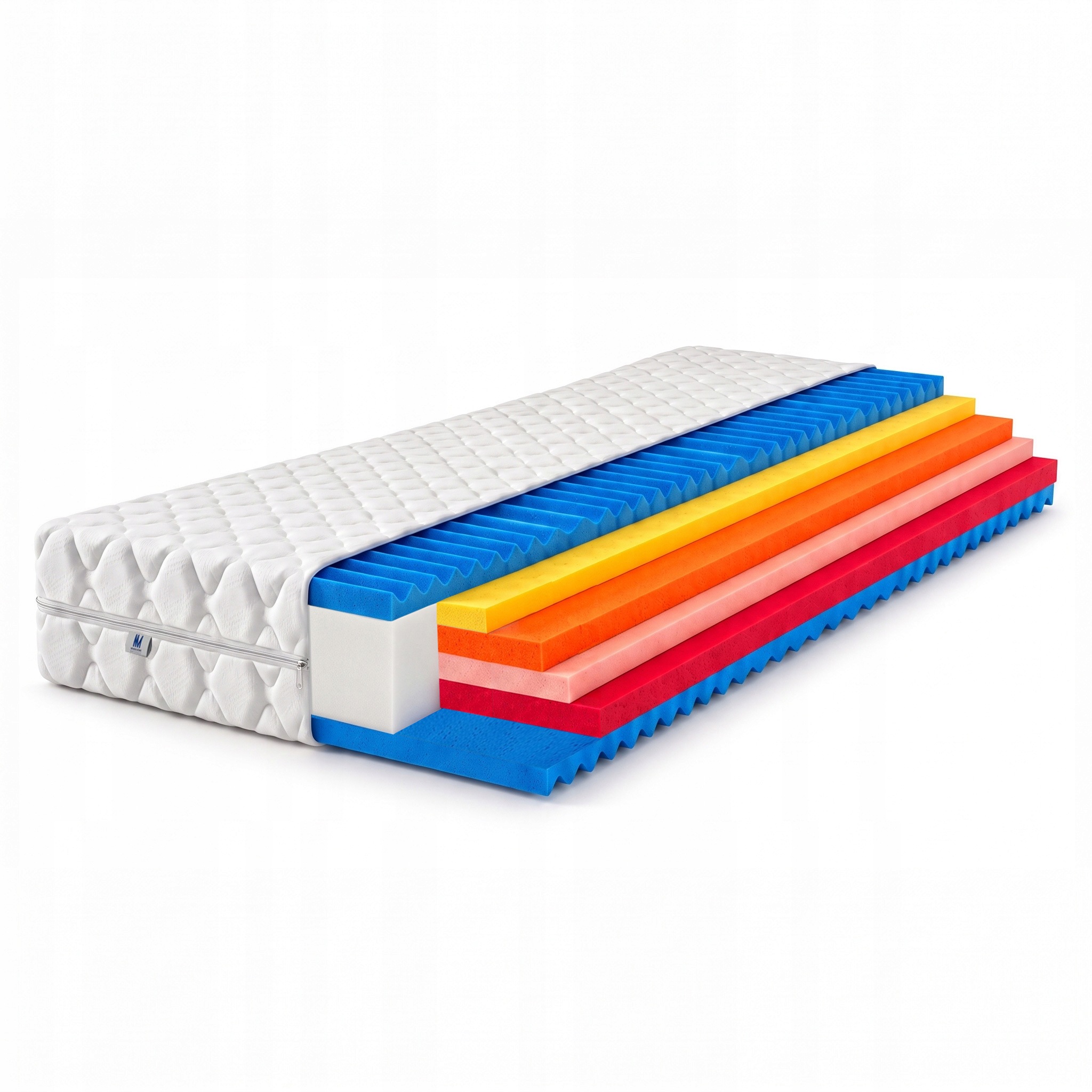 Matrace Luki 140x200 středně tvrdá H3 pěnová, oboustranná masážní