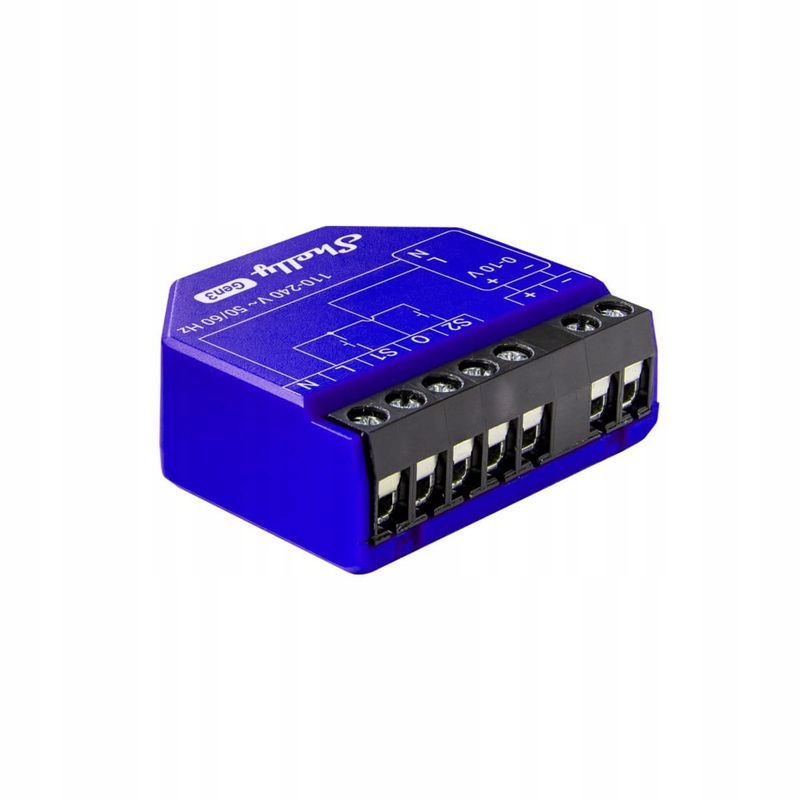 Shelly Dimmer 0-10V Pm Gen3 WiFi – inteligentny ściemniacz Led 1-10V