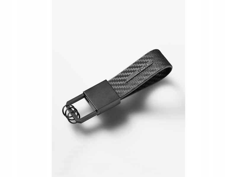 MERCEDES AMG BLACK CARBON KEY RING