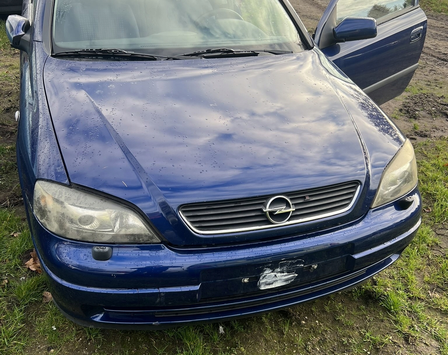 OPEL ASTRA G II 2 KLAPA MASKA PRZEDNIA Z21B