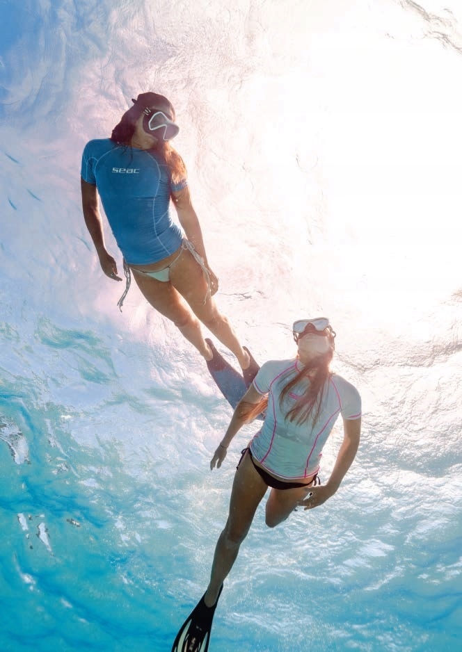 Koszulka UV męska rashguard SEAC T-SUN z krótkim rękawem czarna M Model T-SUN SHORT MAN BLACK/ORANGE