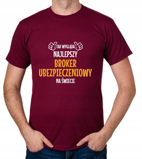 

koszulka Najlepszy Broker Ubezpieczeniowy prezent