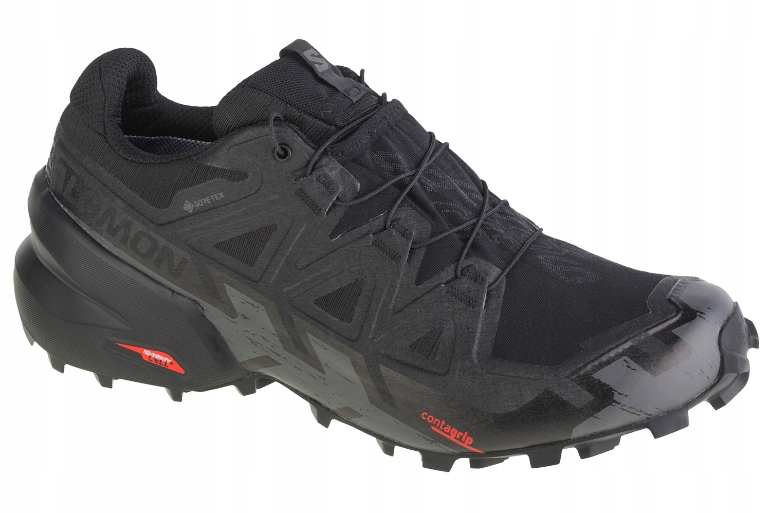 Salomon Speedcross 6 Gtx [44] Buty Do Biegania Męskie Tkanina Czarny