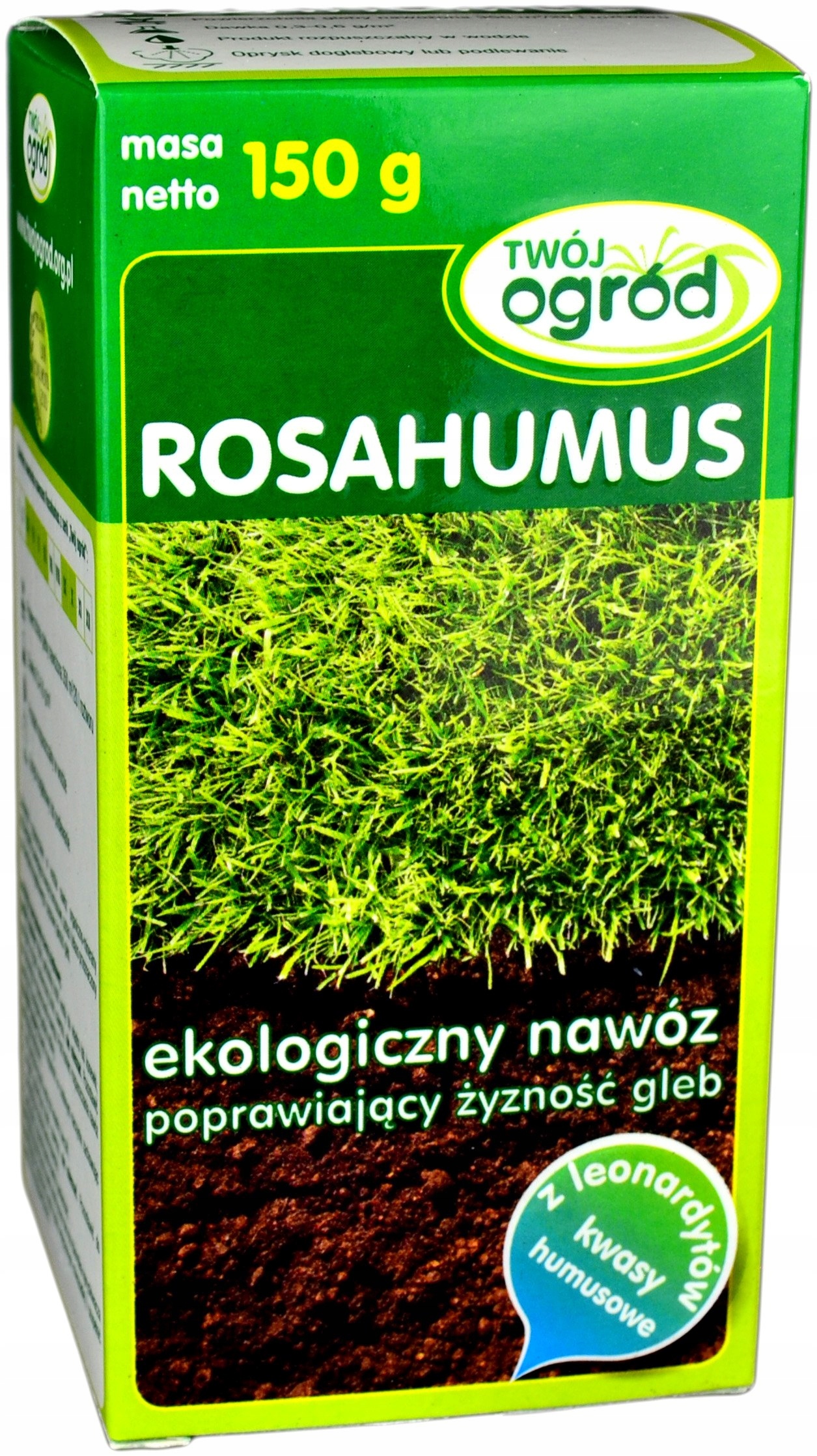 

Twój Ogród Rosahumus 800g Nawóz Ekologczny Humus