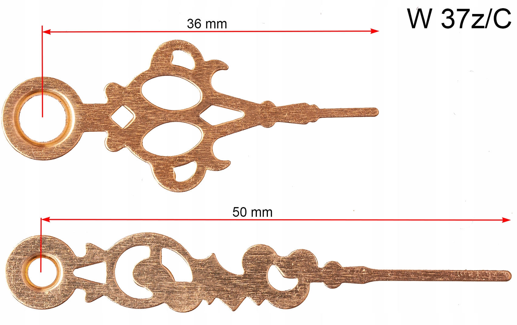 

Wskazówki Do Zegara Mechanizm Kwarcowy w37z/C