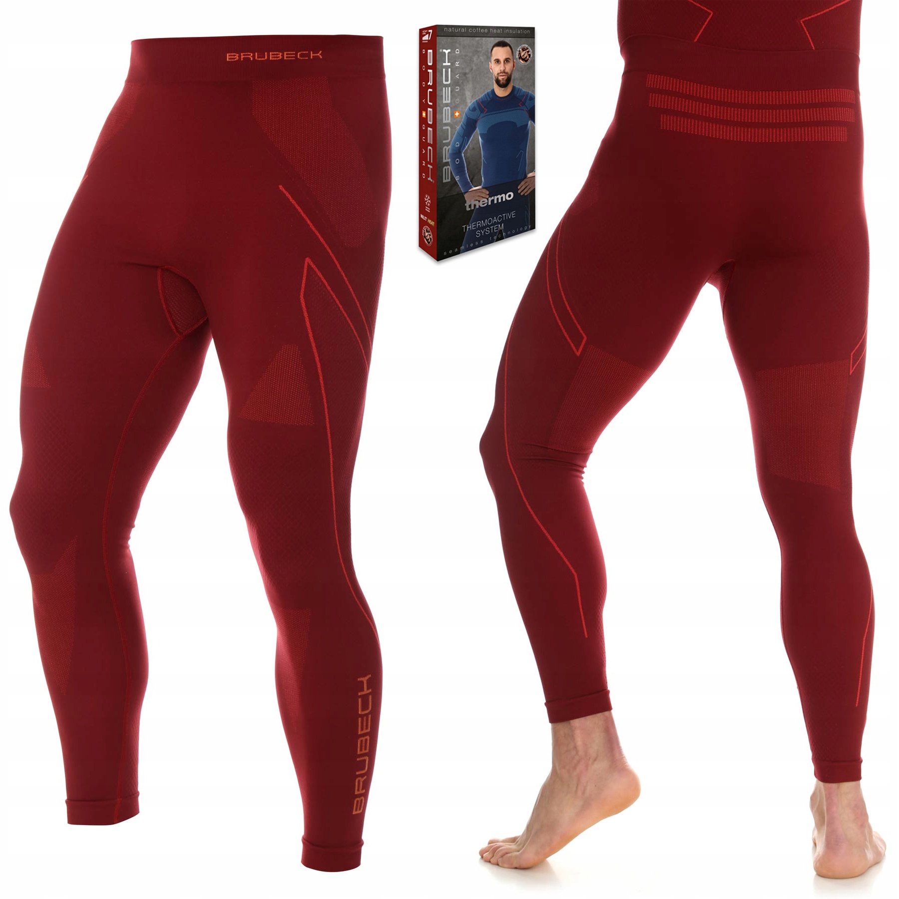 Termoaktivní Kalhoty Brubeck Thermo Zimní Lyžařské legíny L