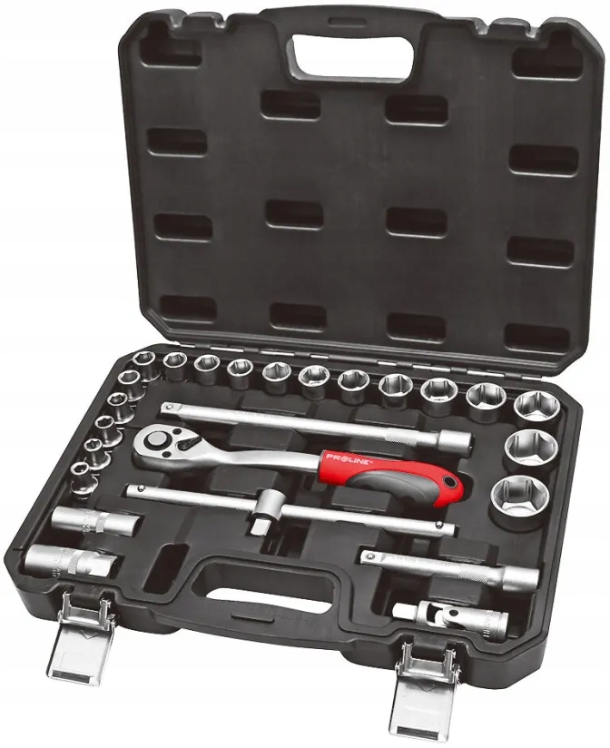 Sada nástrčných kľúčov 25 prvkov 1/2" Crv Proline (58825)