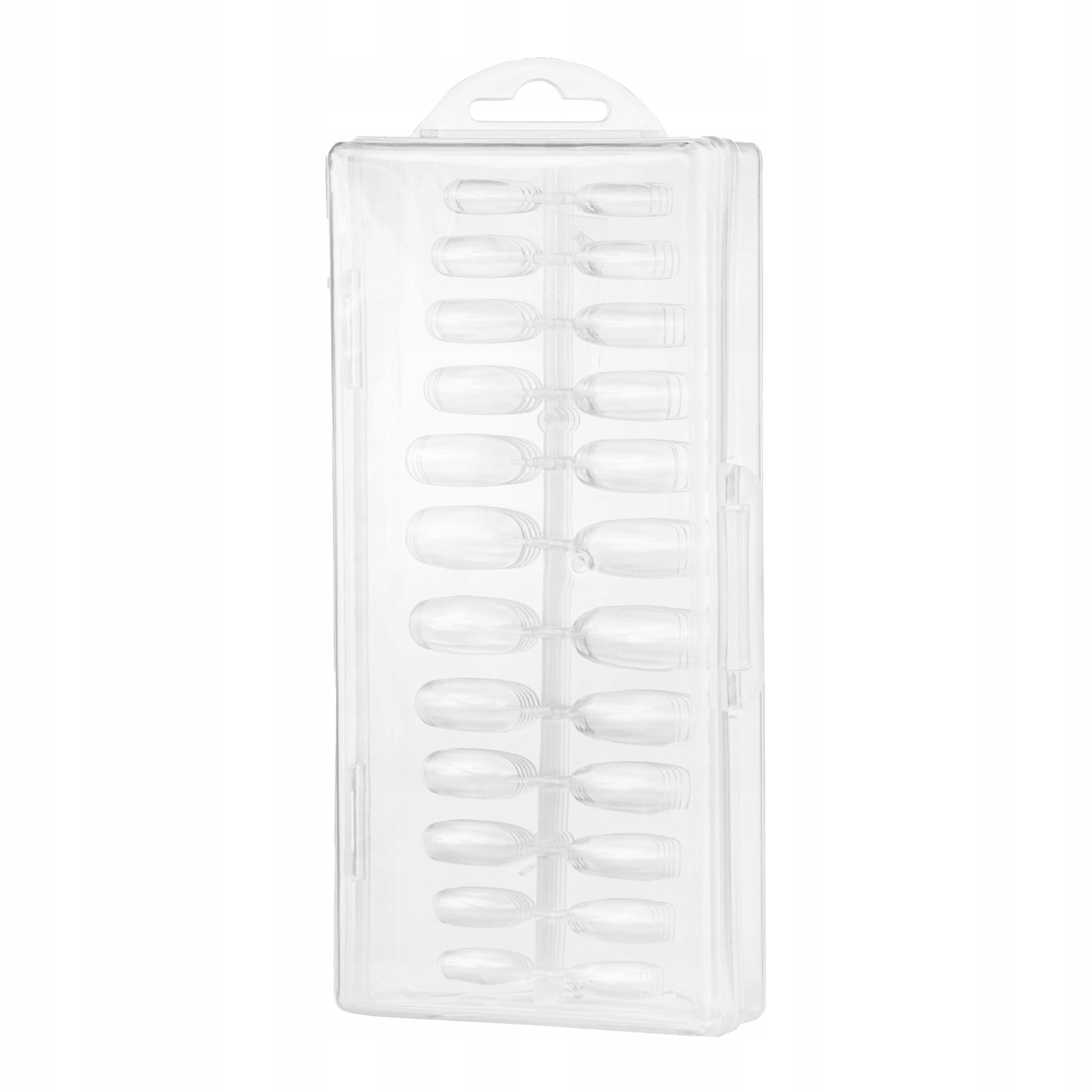 

Profico Tipsy sztuczne paznokcie Oval Clear 120szt