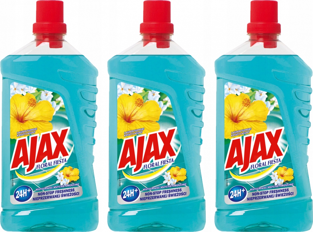 

Płyn uniwersalny Ajax Floral kwiaty laguny x 3