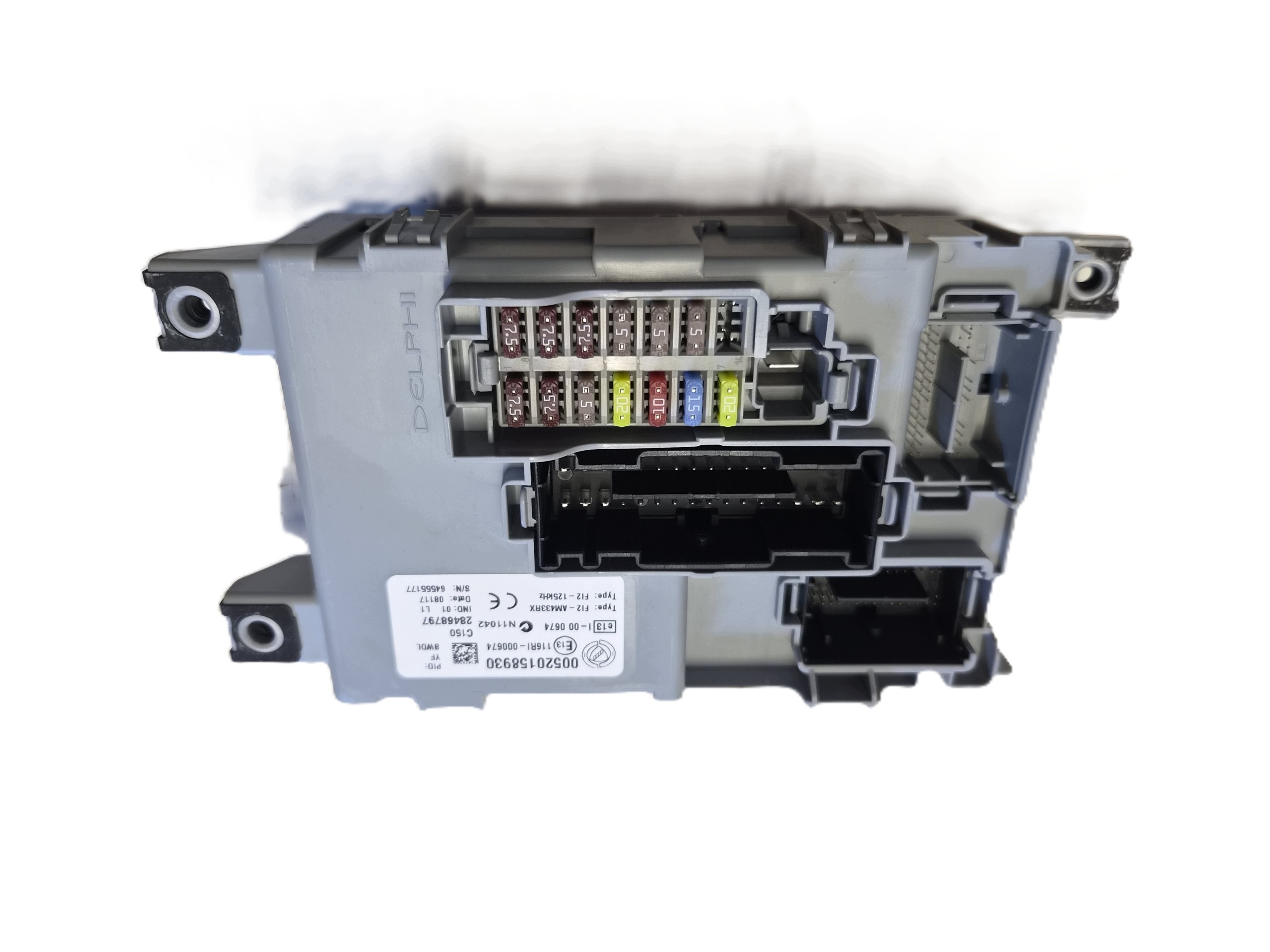 compartment BEZOIECZNIKOW module OPEL COMBO D FIAT DOBLO 00520158930