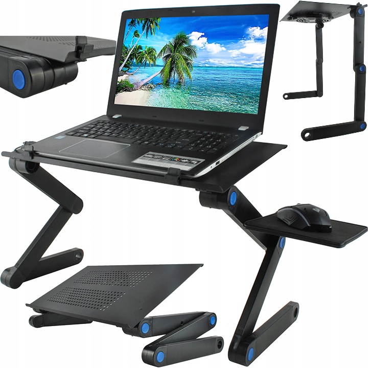 PRZENOŚNY SKŁADANY STOLIK PODSTAWKA NA POD LAPTOP