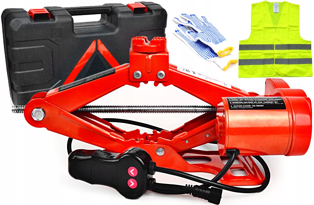 Elektrický lichobežníkový zdvíhač 3T 3000 kg 12V Lewarek Vesta Kufor