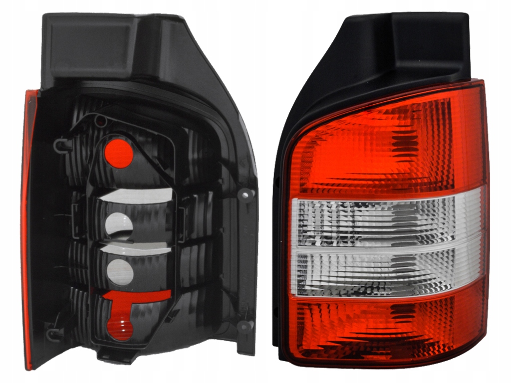 Vw Transporter T5 Zadní Lampa Vnější Pravá Bez Žárovkové Lišty