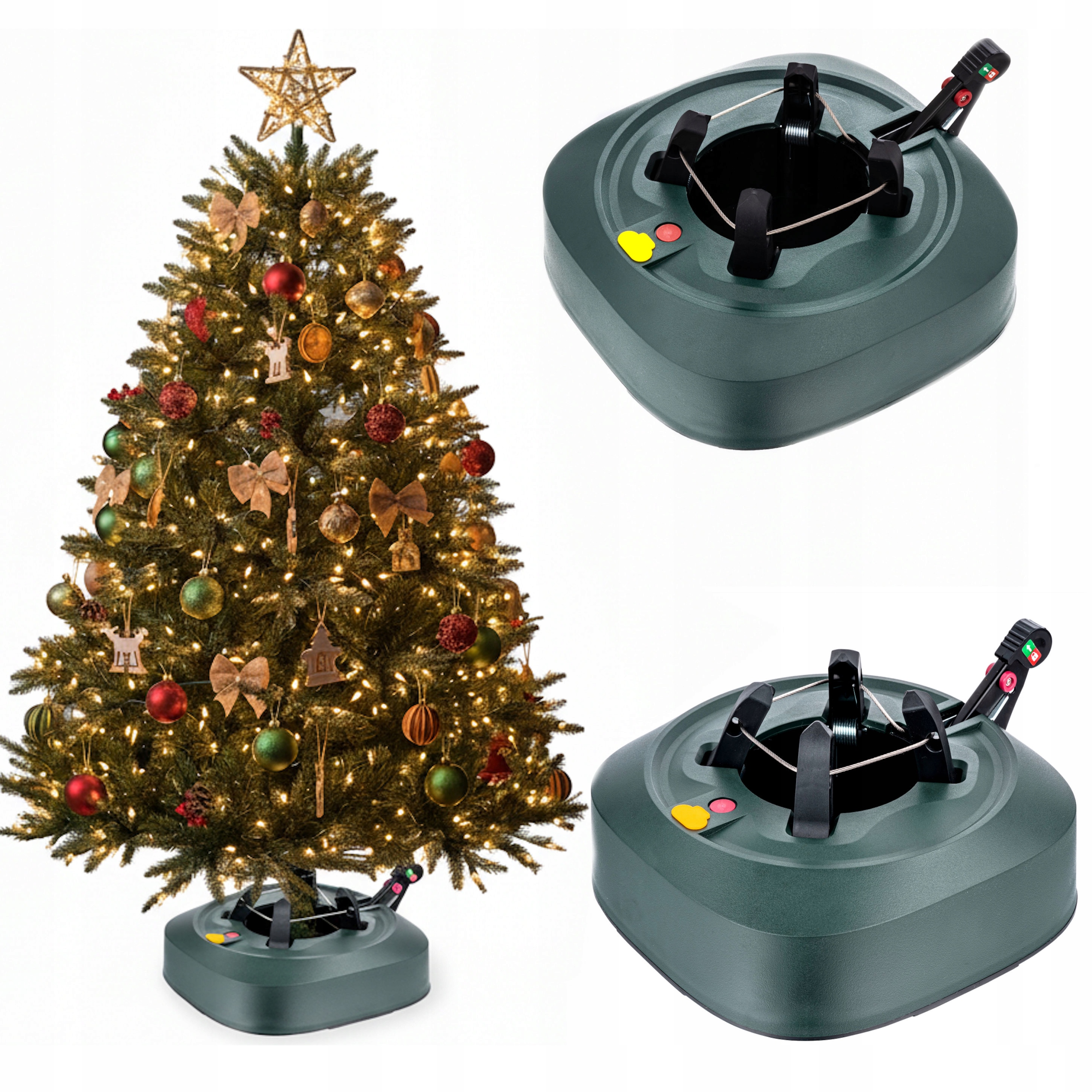 Stojan Na Vánoční Stromek Velký Na Stromek Podstavec Na Vánoční Stromek Zelený Coil