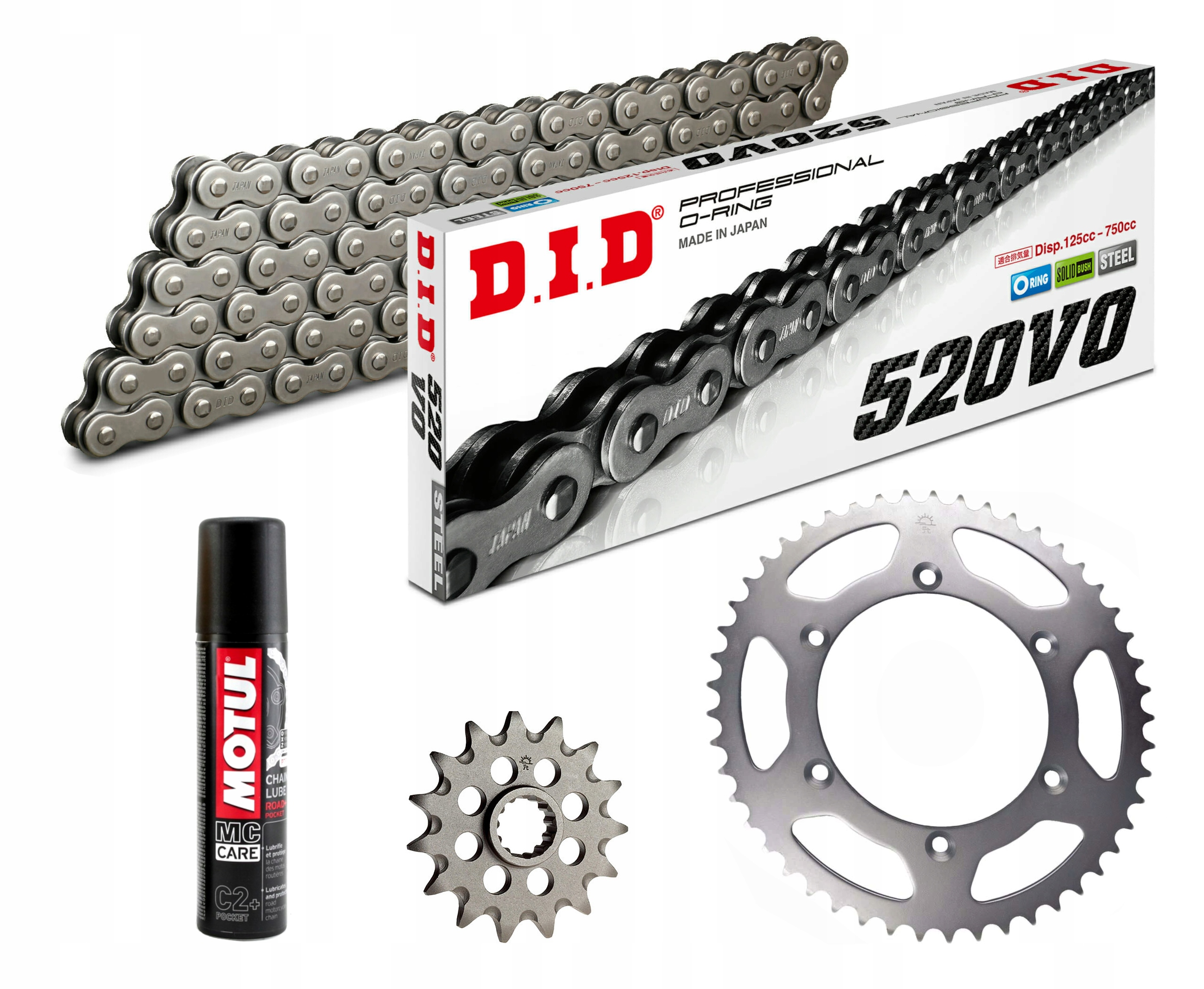 501486 - Приводний ланцюг YAMAHA YZF-R3 2015-2020 DID520VO