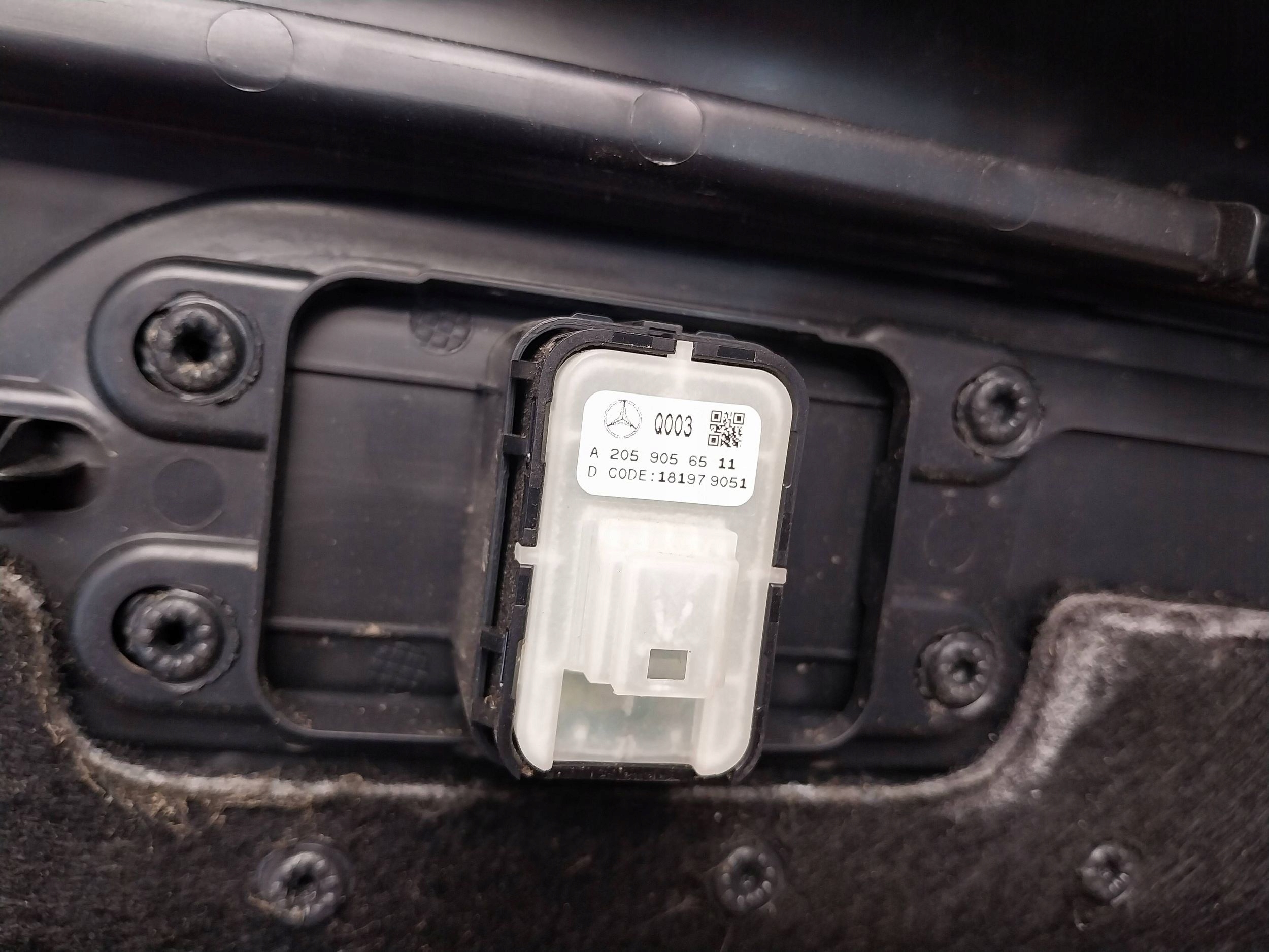 side upholstery boot right A2536900644 MERCEDES GLC W253 X253 AMG