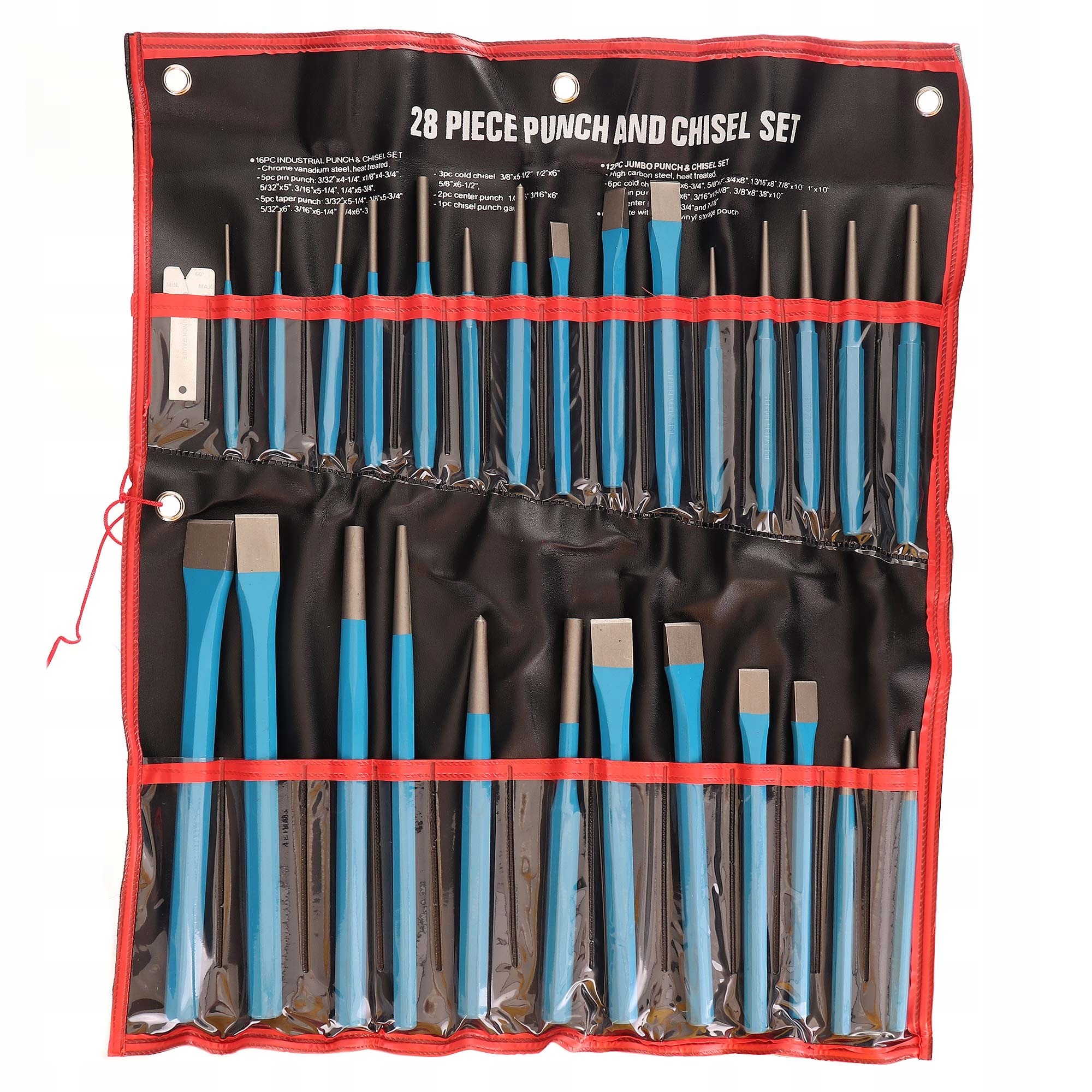 

Zestaw Wybijaków Wybijaki Przecinaki punktaki 28el