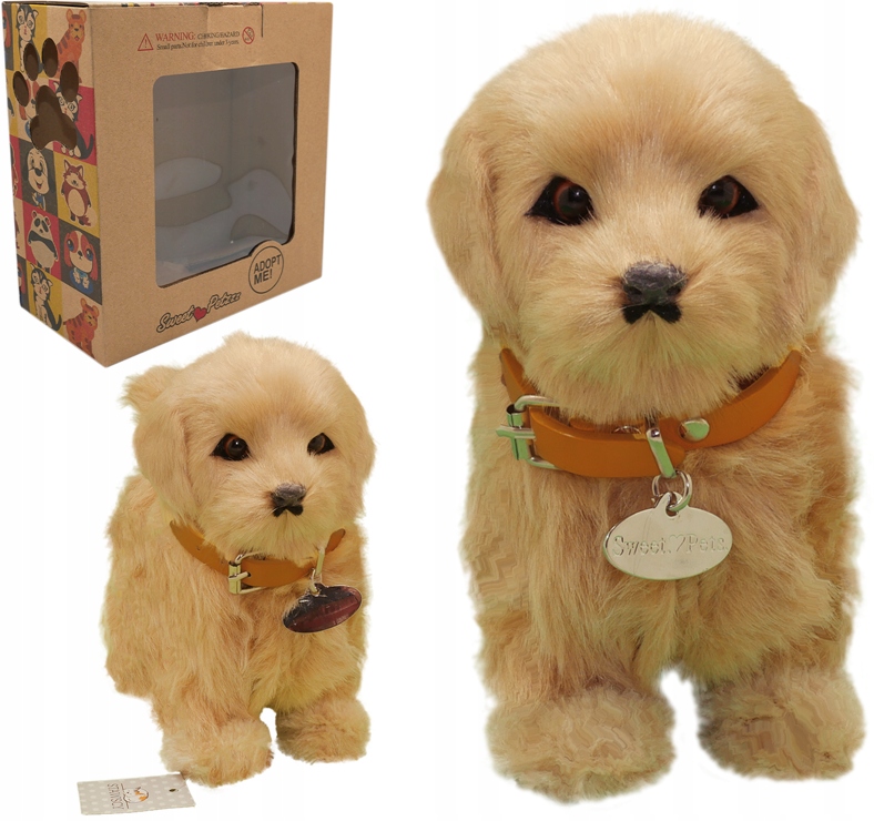 

Interaktywny Pies reaguje na dotyk Chodzi Golden