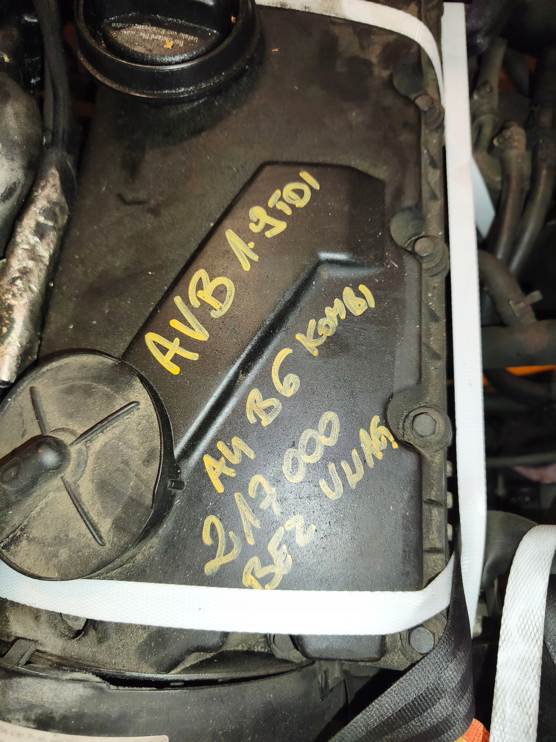 engine 1.9TDI AVB longitudinal complete PASSAT AUDI A4 DO MONTAZU FILM Z PRACY