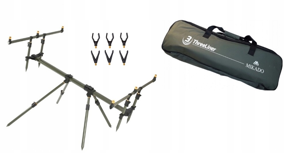 

Mikado Rod Pod ThreeLiner Stanowisko +podpórki Sot
